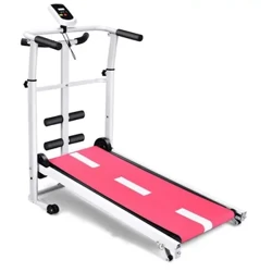 8003 Mechanical Treadmill Home Running Machine na May Handrail Walking Machine Multifunctional Sit Up Indoor Fitness Equipment