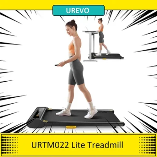 UREVO URTM022 Spacewalk 1 Lite Treadmill, Max na Bilis 1-6KM/h, 0.70HP Moto ,Lugar para sa Paglalakad 102*40cm, Multi-Function, Remote Control,