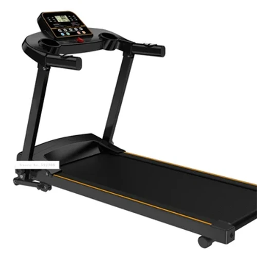 I-Mini Mute Treadmill Ene-Handrail Electric Folding Machine Egijimayo Umshini Wasekhaya Ogoqekayo Isisetshenziswa Sokufaneleka Sasendlini