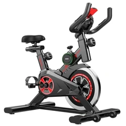 Bodybuilding aluminum alloy spinning exercise bike na may pagsasaayos ng taas