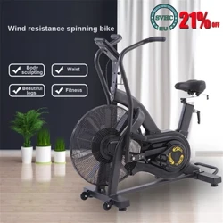 Peralatan Kebugaran Gym Sepeda Udara Dalam Ruangan Bersepeda Sepeda Tahan Angin Sepeda Penggemar Komersial Sepeda Latihan SD-DC101