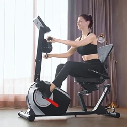 Indendørs motionscykel træner Hjemmetræning 14 gear Magnetisk kontrol Modstand Cykel Cykel Cykel motionstræner Model R8