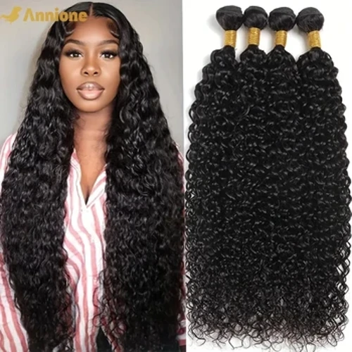Pacotes de ondas encaracoladas 26 polegadas Pacotes de cabelo brasileiros Bundles naturais cor preta 1b 100% Human Hair Pacotes Remy Hair Extensions