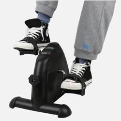 Tập Gym Tại Nhà Tập Thể Hình Bàn Đạp Mini Bước Có Thể Điều Chỉnh Trong Nhà Đạp Xe Đạp Chân Dụng Cụ Vật Lý Trị Liệu Với Màn Hình LCD Thiết Bị Tập Thể Dục