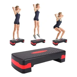 Impahla Yokufaneleka I-Steppers 3 Levels Adjustable Aerobic Step Gym Platform Exercise Board I-Aerobic Stepper