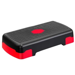 Pedal de exercício aeróbico ajustável, pedal de exercício para academia, antiderrapante, estável, 200kg, equipamento de fitness portátil com suporte de carga