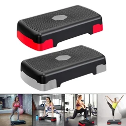 Cardio Pedal Exerciser Mini Body Building Stepper Justerbar skridsikker Stabil 200KG Belastningsbærende hjemmetræningsudstyr