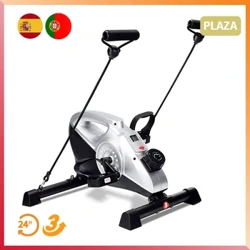 Mini Bisiklet Pedalı, 3'ü 1 Arada Kol ve Bacak Egzersiz Bisikleti Kol Bacak Vücut Eğitimi Masa Altında Mini Egzersiz Bisikleti Ofis için Mini Fitness Bisikleti
