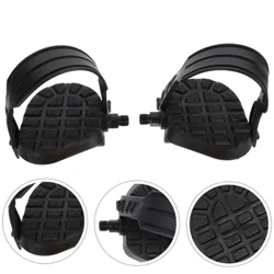 1 Péire Pedal Rothar Caith-resistant Rothaíocht Dhíon Pedals Aclaíochta Baile Giomnáisiam Gabhálais Rothar Dhíon