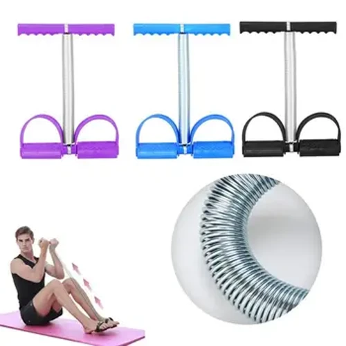 Elastic Spring Pull Rope Fitness Abdominal Sit Up Foot Pedal Trainer Exerciser Acasă Multifuncțional Gym Workout Equipment Unisex