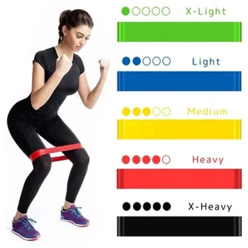 Di động Tập Thể Dục Thiết Bị Tập Thể Dục Cao Su Dây Đàn Hồi Yoga Phòng Tập Thể Dục Đàn Hồi Kẹo Cao Su Sức Mạnh Pilates Crossfit Phụ Nữ Trọng Lượng Thể Thao