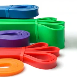I-Resistance Band Exercise Elastic Band Workout Ruber Loop Amandla I-Pilates Fitness Equipment Training Expander Unisex