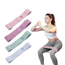 Vải Dây thun Tập thể dục Dây kháng lực Yoga Pilates Vòng tròn hông Giãn nở Ban nhạc Tập thể dục Vòng lặp Thiết bị tập luyện Yoga
