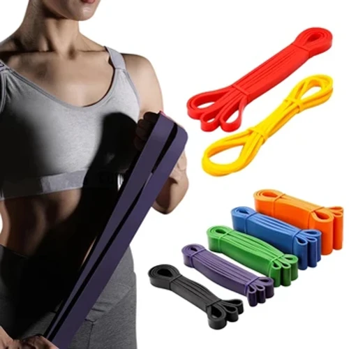 I-Tough Latex Resistance Band I-Elastic Exercise Amandla I-Pull-Ups I-Axiliary Band Ukuhlafuna ushingamu Izisetshenziswa Zokufaneleka Zokuqinisa Isitimela