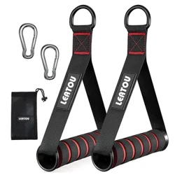 D-Ring Metal Gym Kahvat Grip Workout Heavy Duty kaapelikoneen kahva ja koukku kotivastusnauhat Kuntoilutarvikkeet
