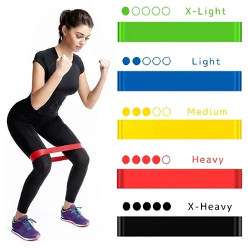 Di động Tập Thể Dục Thiết Bị Tập Thể Dục Cao Su Dây Đàn Hồi Yoga Phòng Tập Thể Dục Đàn Hồi Kẹo Cao Su Sức Mạnh Pilates Crossfit Phụ Nữ Trọng Lượng Thể Thao