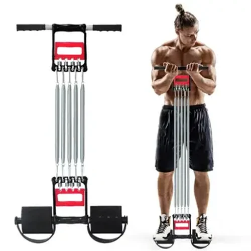 Spring Chest Developer Expander Men Tension Puller Fitness Ανοξείδωτο ατσάλι Muscles Άσκηση Εξοπλισμός Προπόνησης Αντίστασης Ζώνες