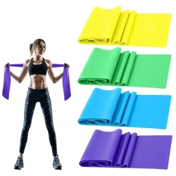 Dây Đàn Hồi Bộ Dây Đàn Hồi TPE 4 Cấp Độ Kháng Tập Thể Dục Tập Luyện Phục Hồi Thể Dục Yoga Pilates Phục Hồi Chức Năng Rèn Luyện Sức Mạnh