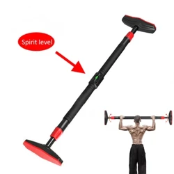 Yopiq eshik gorizontal bari sozlanishi zarbsiz devor eshik eshigi Chin Up uy gimnastika zali fitnes uskunalari Orqa mashg'ulot