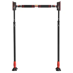 Barra Horizontal en la Puerta, Dispositivo de dominadas de Pared sin Perforaciones para Interiores de niños, Equipo de Ejercicios Familiar de un Solo Polo para niños