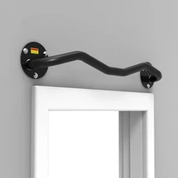 Kaumaha ʻO ka paia i kau ʻia i luna no ka ʻīpuka i loko o ka hale i loko o ka pahu hao ʻo Chin Up Bars Fitness Horizontal Bar Bearing 200KG