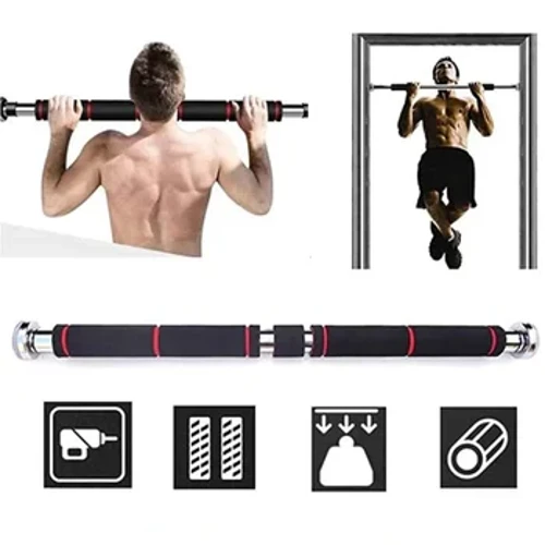 200 kg Nastavljiva Vrata Horizontalne Palice Vadba Doma Vadba Telovadnica Chin Up Pull Up Training Bar Športna Fitnes Oprema