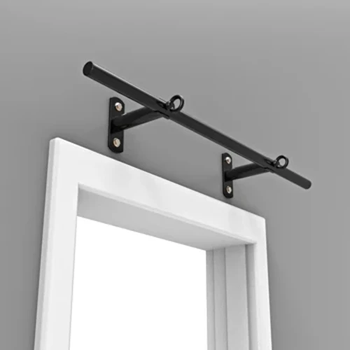 Tugas Berat Wall Mounted Bar Horizontal Latihan Badan Atas Latihan Pull Up Bar Kebugaran Chin-up Bar untuk Gym Rumah Dalam Ruangan