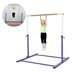 130cm Adjustable For Kids Exercise Gymnastic Bar Horizontal Sports Gym Training 	 indoor gymnastics horizontal bar