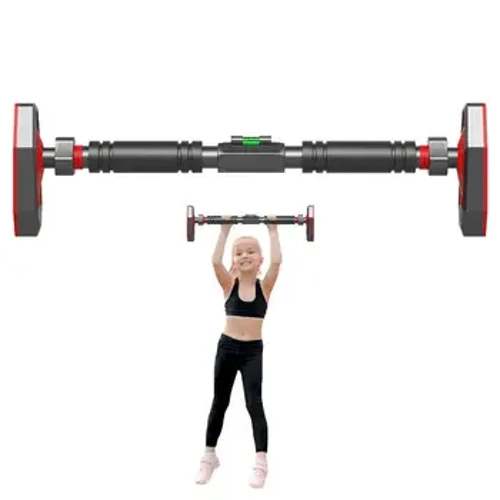 Pull Up Bar Doorway Telescopic Horizontal Bar Fitness Training Bar Anti-Reversing Sit Up Bar Exercise Equipment