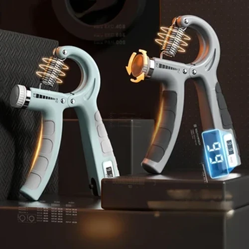 5-60Kg Adjustable Hand Grip Strengthener Hand Grip Trainer dengan Counter Wrist Forearm and Hand Exercise for Otot Bangunan