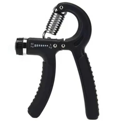 5-60KG Hand Grip R-siâp Hyfforddiant Arddwrn Forearm Cryfder Ymarferydd Braich Broffesiynol Hyfforddwr Cyhyrau Ymarfer Corff Offer Ffitrwydd