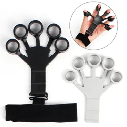 Ngón Tay Kẹp Ngón Tay Tập Guitar Ngón Tay Tập 6 Chống Cấp Độ Phục Hồi Vật Lý Dụng Cụ Tay Tăng Cường Cho Bệnh Nhân