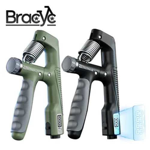 Smart Counting Hand Grip 10-100KG რეგულირება სავარჯიშო ძალა გაძლიერება Pliers Spring Finger Pinch Wrist Expander Training