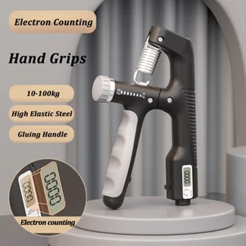10-100Kg A-Math Addasadwy Hand Grip Pŵer Ymarfer Corff Trwm Gripper Ffitrwydd Cyhyrau Hyfforddiant Cryfder Expander Bys Pinsiad Carpal