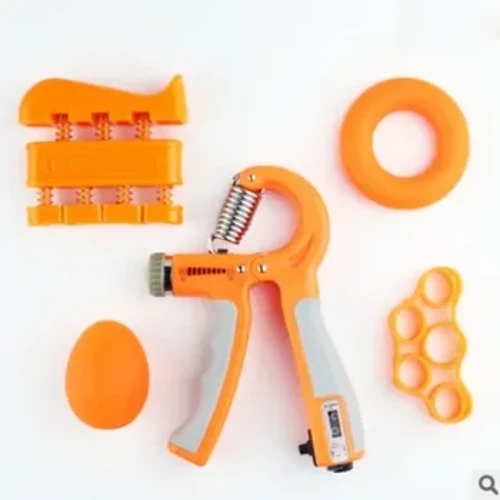 Có Thể Điều Chỉnh Tính Tay Cầm Bộ Ngón Tay Cẳng Tay Sức Mạnh Phục Hồi Cơ Bắp Kẹp Tập Huấn Luyện Bóng Giải Nén Tập Gym Thể Hình