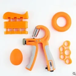 Có Thể Điều Chỉnh Tính Tay Cầm Bộ Ngón Tay Cẳng Tay Sức Mạnh Phục Hồi Cơ Bắp Kẹp Tập Huấn Luyện Bóng Giải Nén Tập Gym Thể Hình