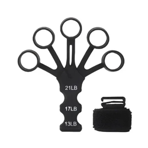 Fanger Gripper Fanger Exerciser Guitar Fanger Exerciser 6 resistente Niveauen Erhuelung Kierperlech Tools Hand Strengthener Fir Patient