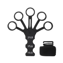 Fanger Gripper Fanger Exerciser Guitar Fanger Exerciser 6 resistente Niveauen Erhuelung Kierperlech Tools Hand Strengthener Fir Patient