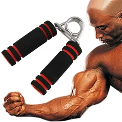 Fingertrening Trening Håndgrep Gym Trening Treningsutstyr Trefarget bomullssleeve Fitness Foam Håndgriper Power Trainer
