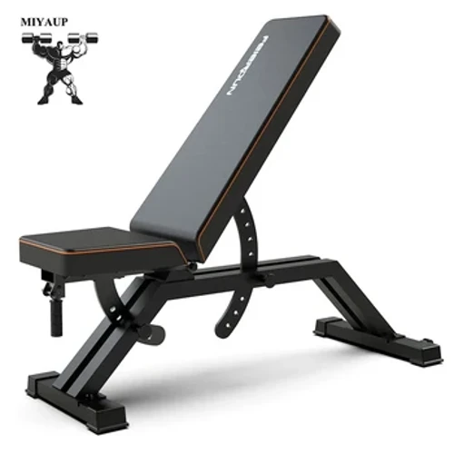 Thiết bị tập thể dục thương mại MIYAUP Ghế dài dành cho huấn luyện viên được làm dày và mở rộng bằng thép carbon