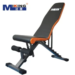 Professional dumbbell taburetini yig'ish va o'rnatish uchun bepul fitnes stuli Uyda yotgan holda mashq qilish uchun o'tirish uchun skameykalar
