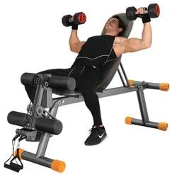 Miyaup Fitness Dumbbell Pwysau Mainc Addasadwy Plygadwy Aml Broffesiynol Sit Up Supine Bwrdd