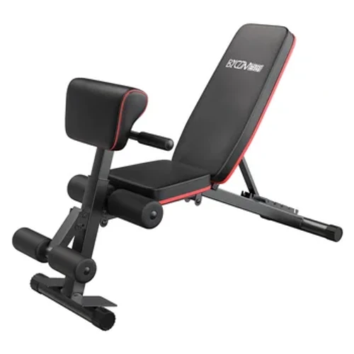 Mainc Dumbbell Mainc Mainc Plygadwy 6-mewn-1 Gwasgwch Offer Ffitrwydd Mawr Eisteddwch Meinciau i fyny