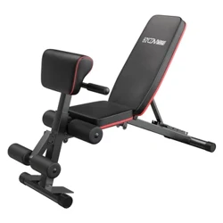 Dumbbell Bench Multifungsi 6-in-1 Lipat Home Bench Press Peralatan Fitness Gedhe Bangku Sit Up