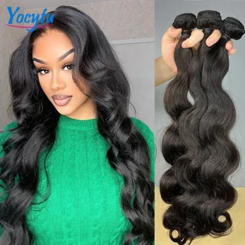 YOCYTU – tissage en lot brésilien naturel Body Wave, 18, 20, 22 pouces, livraison gratuite avec 1 à 3 jours de livraison