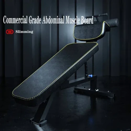 Bauchbrett Muskelbänk Sit-ups Fitness Ausrüstung Doheem Fitness Männer supine Board Multifunktionell Sit-Up Hëllef