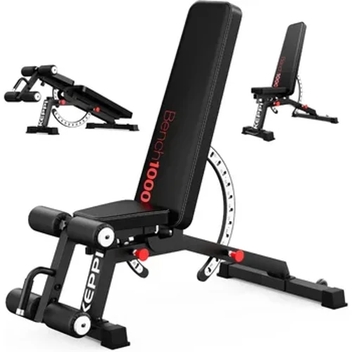 Juego de prensa de banco de entrenamiento ajustable para entrenamiento de fuerza en gimnasio en casa, captura de pie extraíble para banco inclinado y plano para sentarse