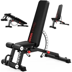 ปรับ Bench Press ออกกำลังกายสำหรับ Home GYM Strength Training, เท้าที่ถอดออกได้จับสำหรับ Incline FLAT Decline Sit Up Bench