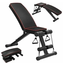 350KG Klappbar Pro Sit Up Bench 7 Gear Upassung Gewiicht Bench Schréiegt Decline Klappbar Workout Gym Übung Sit-up Bench