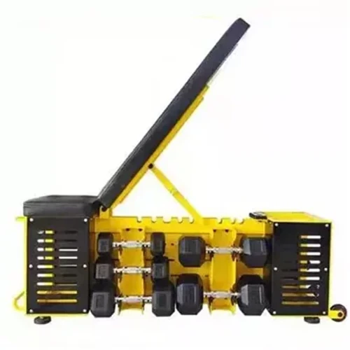 Multi Functional StorageดัมเบลBench BoxแบนออกกำลังกายAll In One Sit Up Weight Benches